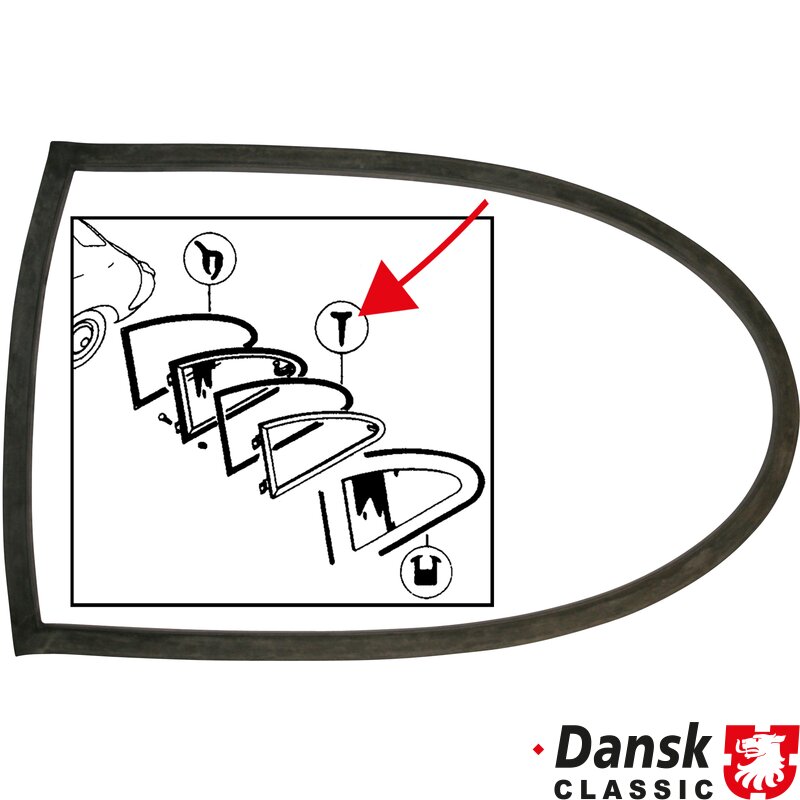 DANSK CLASSIC Quarter Glass Seal 1686000400