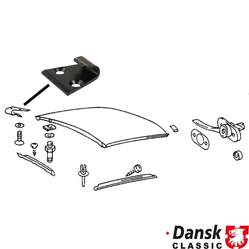 DANSK CLASSIC Roof Lock Catch 1688000600
