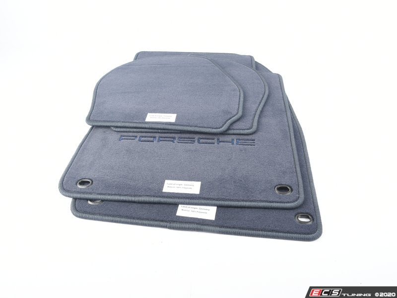 Floor Mat Set - Midnight Blue