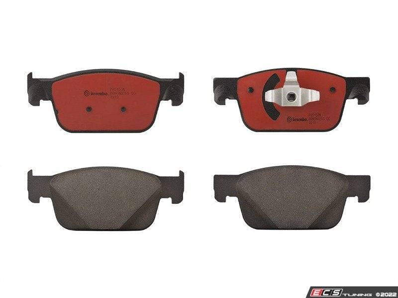 Premium NAO Ceramic OE Equivalent Pad - Front