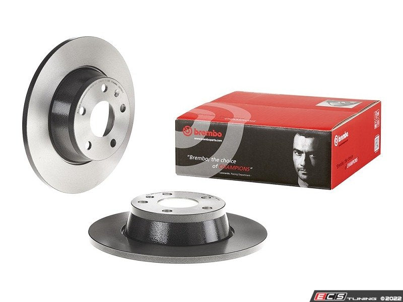 Rear UV Coated Brake Rotors - Pair (286x12)