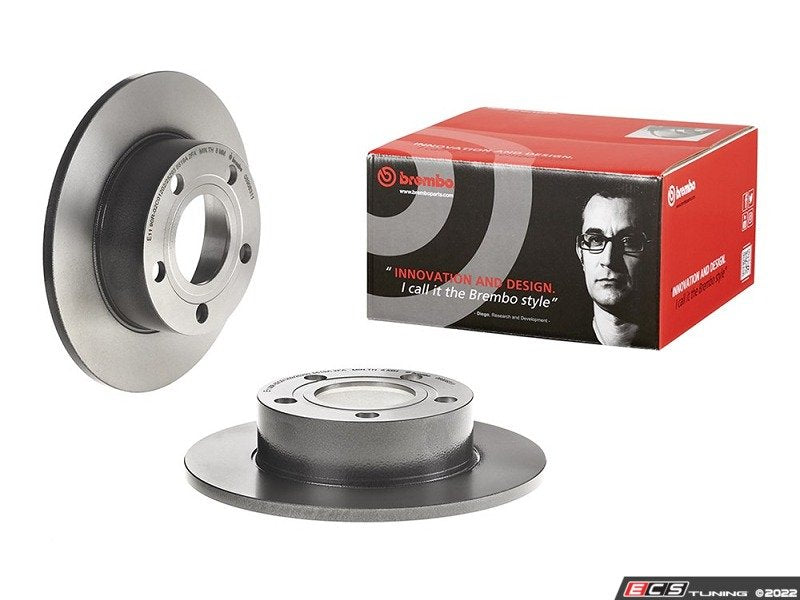 UV Coated Brake Rotors - Pair (245x10)
