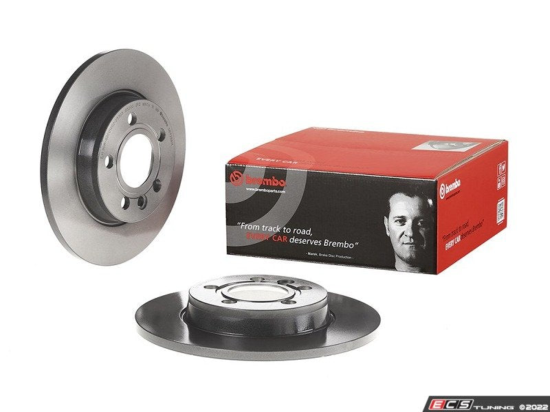 Rear UV Coated Brake Rotors - Pair (280x12)
