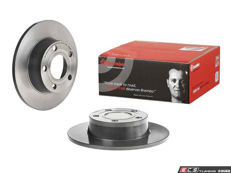 UV Coated Brake Rotors - Pair (255x10) 1.75" Offset