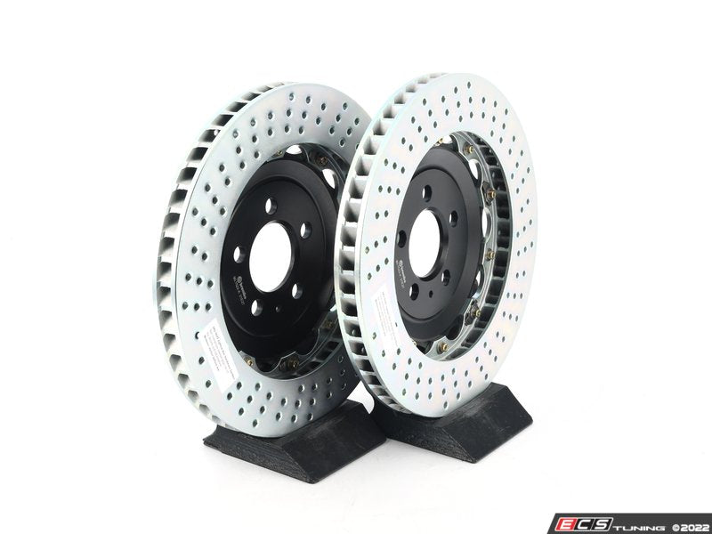 Brembo GT Front Big Brake Kit - 2 Piece Drilled Rotors (328x28)