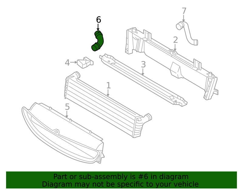 Genuine Porsche parts diagram
