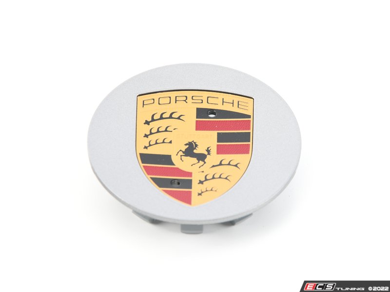 Black Center Cap With Full-Colored Crest- Priced Each