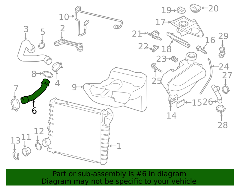 Genuine Porsche parts diagram