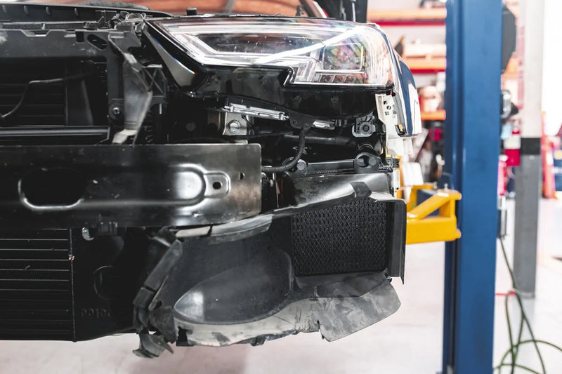 034Motorsport Auxiliary Side Mount Radiator Upgrade Kit, B9/B9.5 Audi S4/S5 3.0T