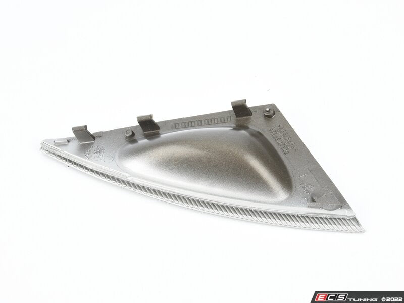 Headlamp Assembly Corner Trim - White