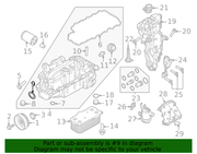 Genuine Porsche parts diagram