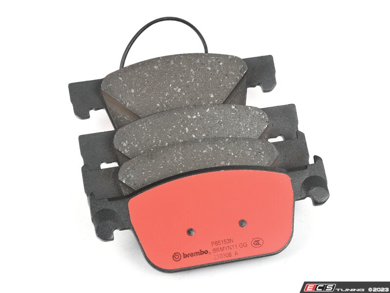 Premium NAO Ceramic OE Equivalent Pad - Front