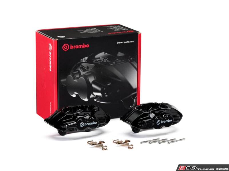 Performance Brake Caliper Set - Black - Front