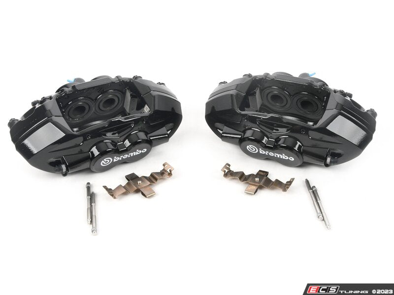 Performance Brake Caliper Set - Black - Front
