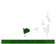 Genuine Porsche parts diagram