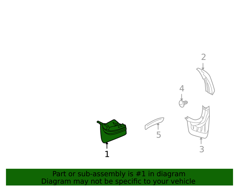 Genuine Porsche parts diagram