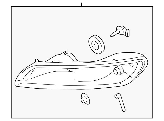 Genuine Porsche parts diagram