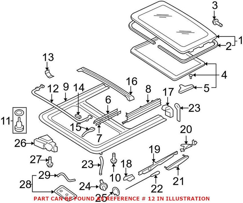Sunroof Wind Deflector