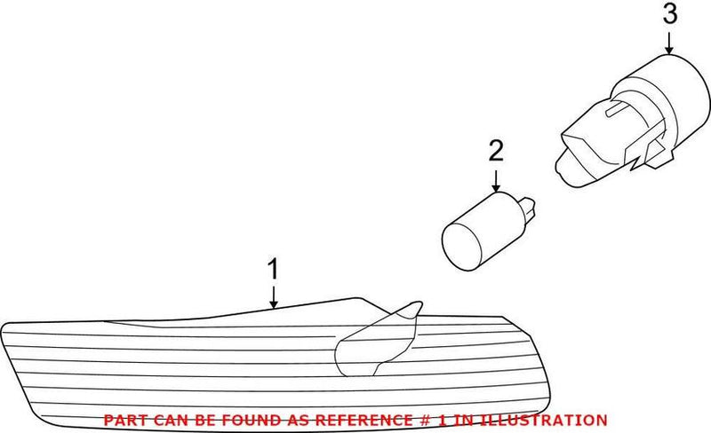 Side Marker Light – Rear Driver Side
