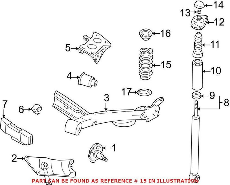 Coil Spring – Rear (Brown/Silver)