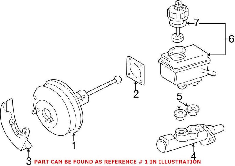 Ate Brake Booster 300128