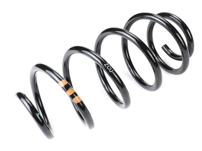 Genuine VW/Audi VW Coil Spring – Front (Orange/Violet/Pink) 1K0411105DK