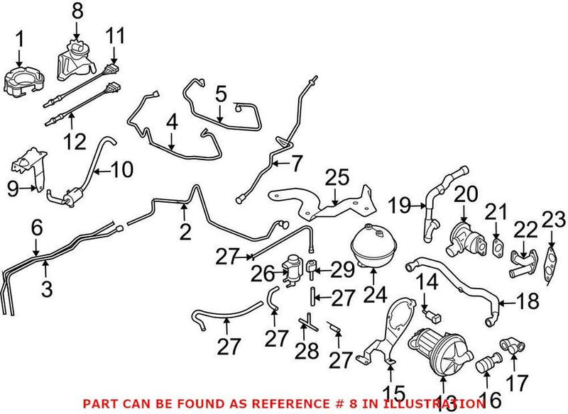 VW Evaporative Emissions System Leak Detection Pump 1Q0906200A