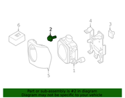 Genuine Porsche parts diagram