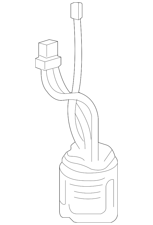 Genuine Porsche parts diagram