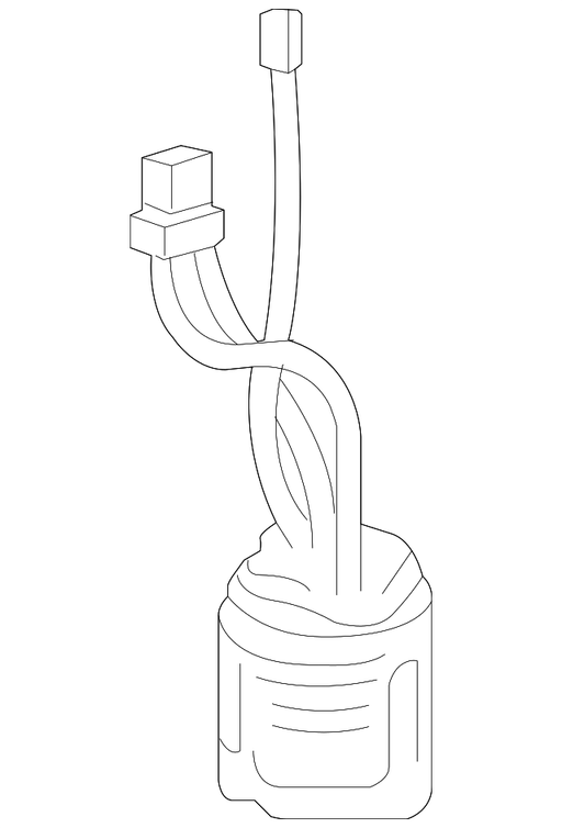 Genuine Porsche parts diagram