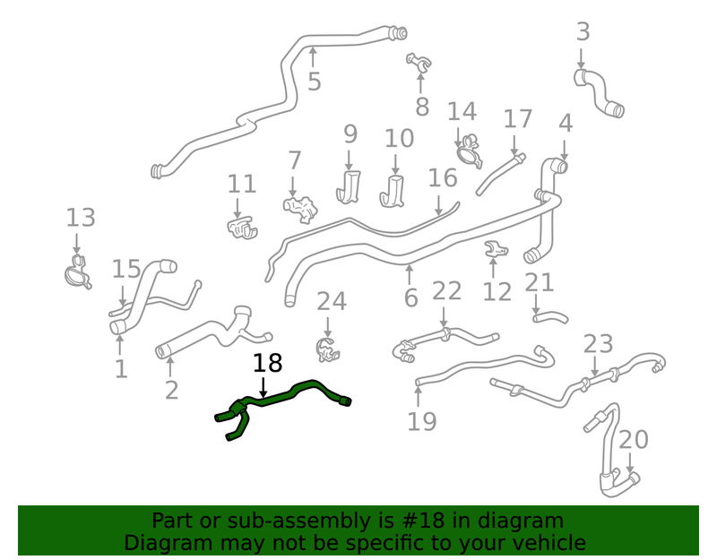Genuine Porsche parts diagram