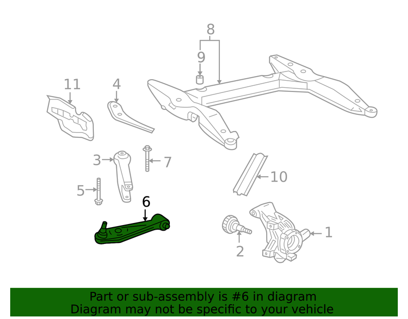 Genuine Porsche parts diagram