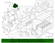 Part can be found as reference #22 in illustration