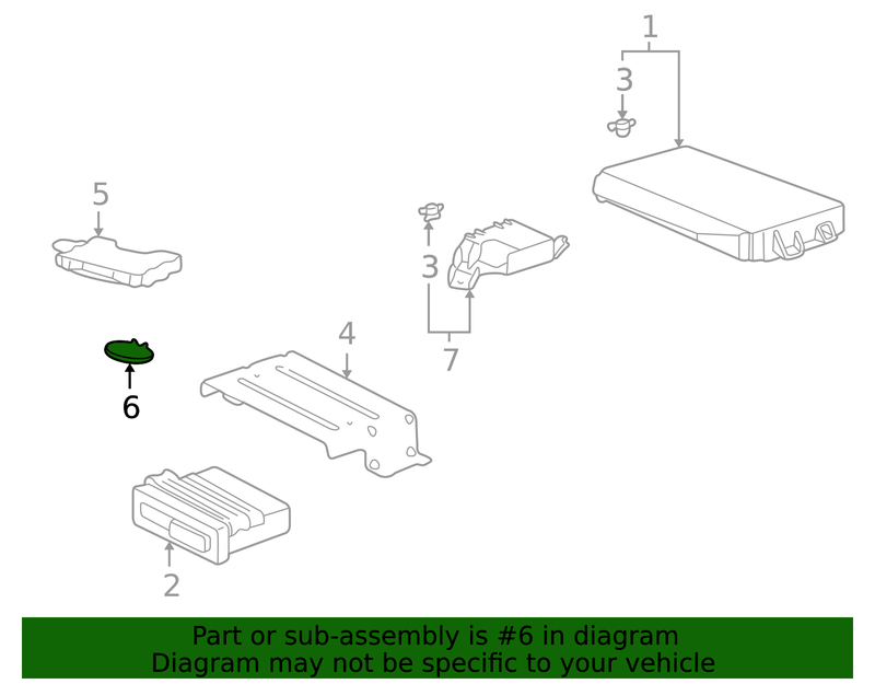 Genuine Porsche parts diagram
