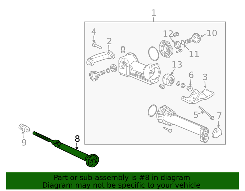 Genuine Porsche parts diagram