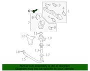 Genuine Porsche parts diagram