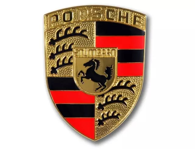 Genuine Porsche Hood Emblem 90155921027
