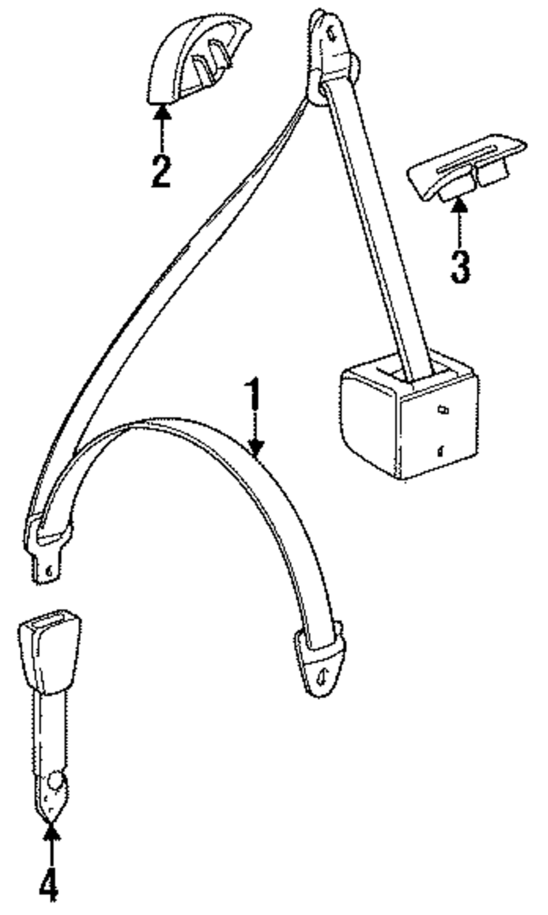Genuine Porsche parts diagram