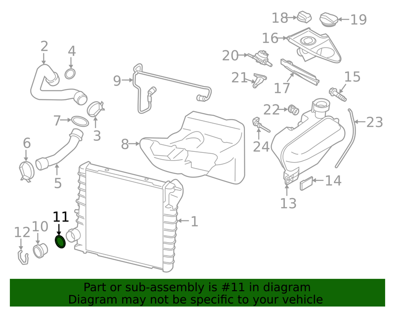 Genuine Porsche parts diagram
