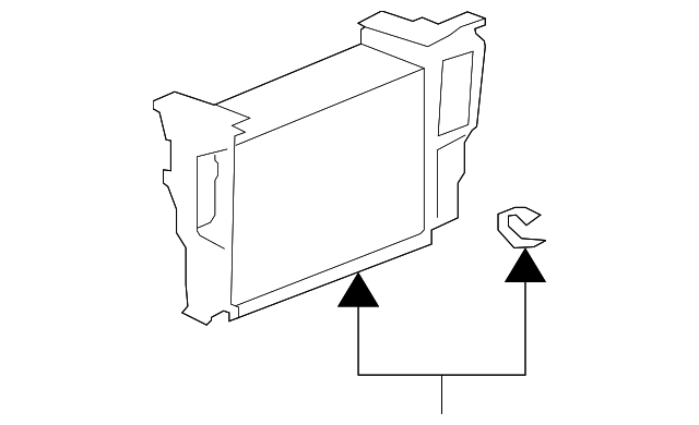 Genuine Porsche parts diagram