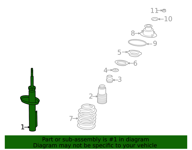 Genuine Porsche parts diagram