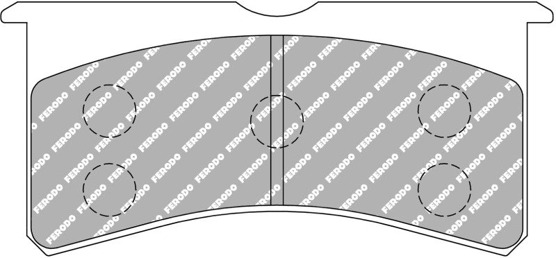 Ferodo DS2500 Racing Brake Pads for AP Racing CP8350 & SUPERLITE & CP8241 Calipers (FRP3097H)