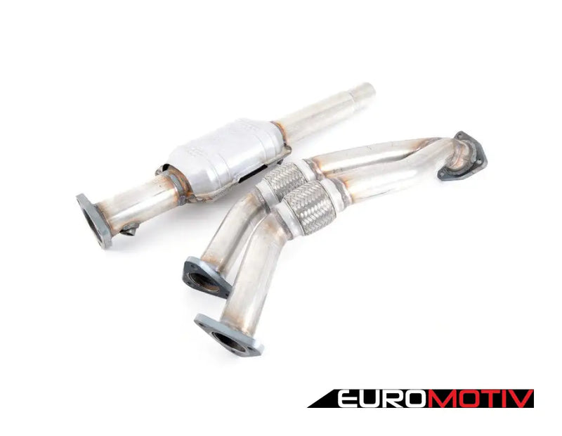 2.0’ Dual Downpipe - With Catalytic Converter