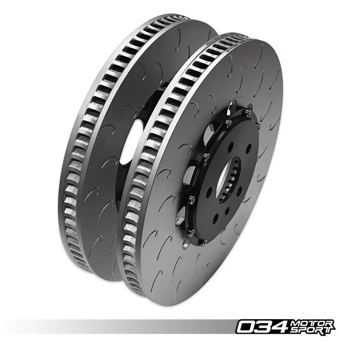 034Motorsport 2-Piece Floating Front Brake Rotor Upgrade Kit for Audi B8.5 SQ5