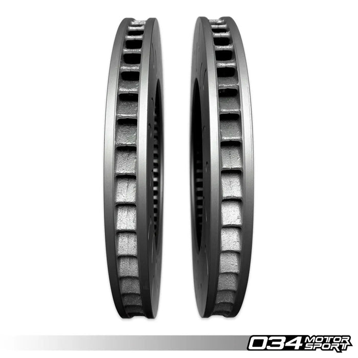 034Motorsport 2-Piece Floating Front Brake Rotor Upgrade Kit for Audi C7 S6/S7