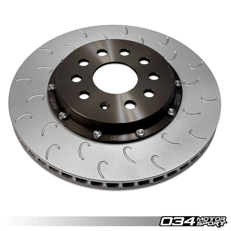 034Motorsport 2-Piece Floating Rear Brake Rotor 310mm - VW Mk5, Mk6, Mk7, Mk8, Audi 8V, 8S, 8Y