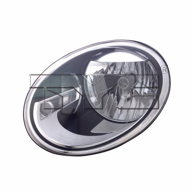 VW Headlight Assembly – Driver Side (Halogen) (CAPA) 5C1941005 – TYC 2012776009