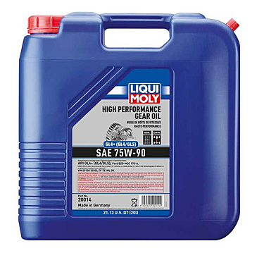 LIQUI MOLY High Perfor­mance Gear Oil (GL4+) SAE 75W-90 - 20014