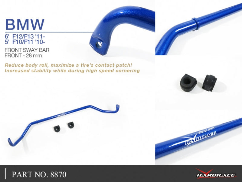 Front Sway Bar for BMW 5 Series F10/F11 | BMW 5 Series GT F07 | BMW 6 Series F06/F12/F13