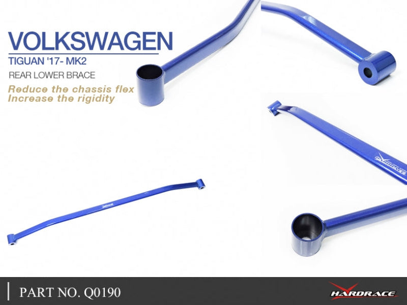 Hardrace Rear Lower Brace for Volkswagen Tiguan 2nd 2016-up (to end of generation)